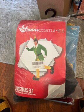 Morph Costumes Men's Large Christmas Elf Halloween/Christmas Costume